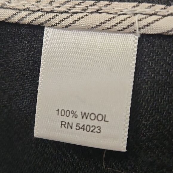 Banana Republic Military Style Women’s Black Jacket Sz 8 Wool Career Work - Picture 9 of 12